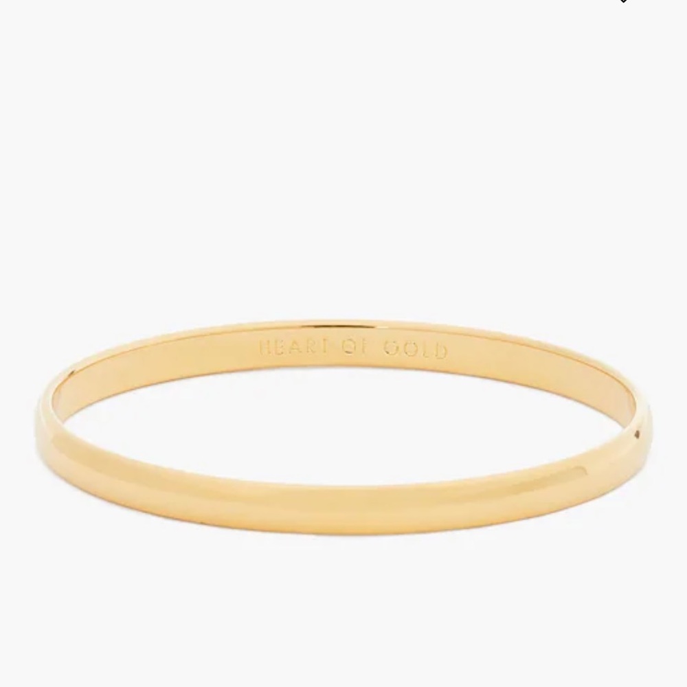 Kate Spade Heart of Gold Idiom bangle bracelet - Picture 3 of 8